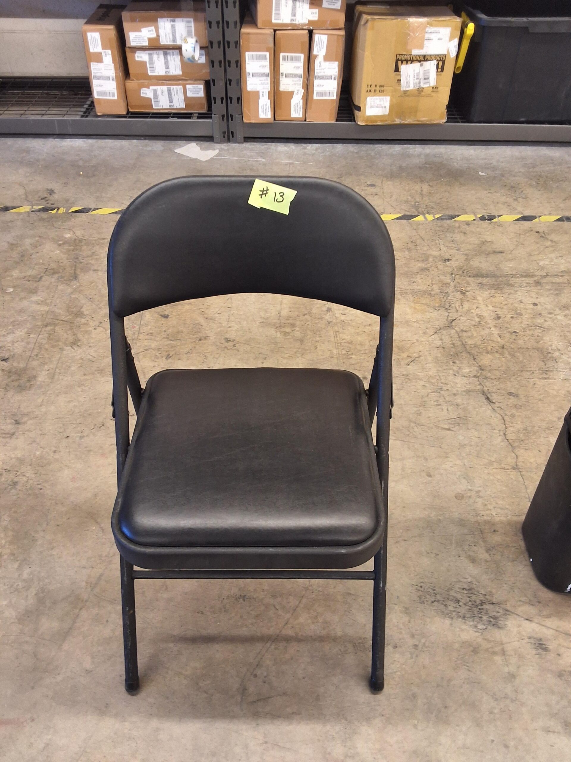 #13-Set of folding chairs (4)